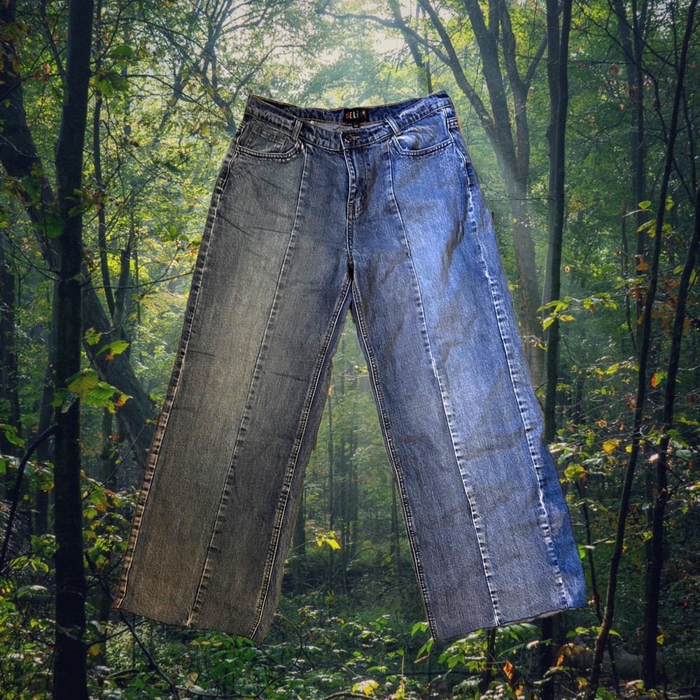 Delia’s high waisted wide leg jeans